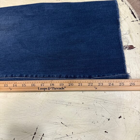 Kut From The Kloth Fab Ab Women's Wide Leg High Rise Jeans 12 Raw Hem - Picture 5 of 7